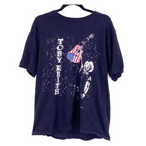 Vintage Tops - Vintage Toby Keith patriotic band t shirt large Vintage Tops - Vintage Toby Keith patriotic band t shirt large